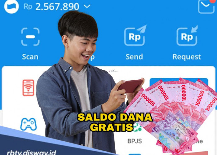 Hari Ini Senin 17 Februari, Cek DANA Anda Ada Saldo DANA Kaget Rp 350.000