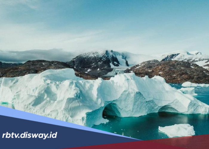 Heboh! Gunung Es Raksasa Greenland Tiba-tiba Terbalik, Sebabkan Gelombang Besar