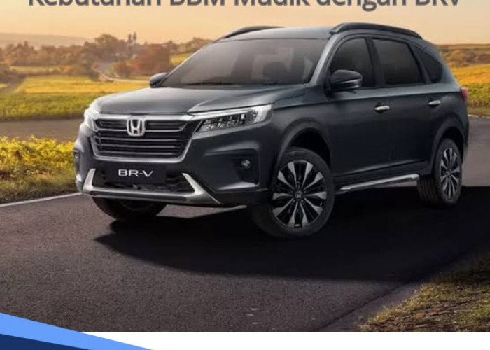 Mudik Palembang-Jakarta Pakai Mobil Honda BR-V, Segini Kebutuhan BBM Selama Perjalanan
