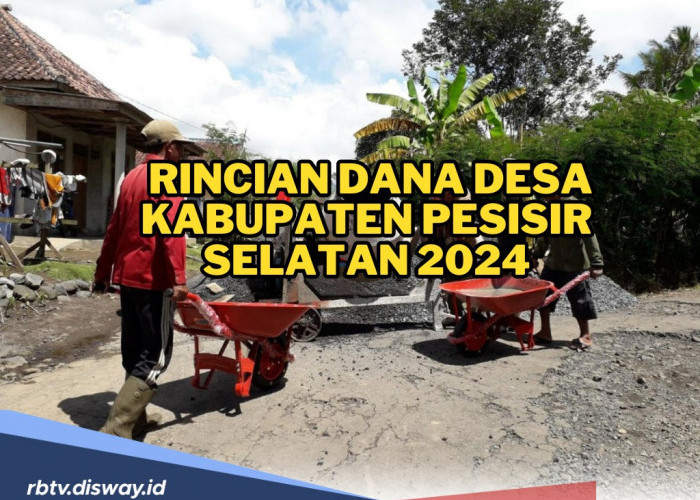 Rincian Dana Desa di Kabupaten Pesisir Selatan Tahun 2024, Ini Desa dengan Dana Terbesar