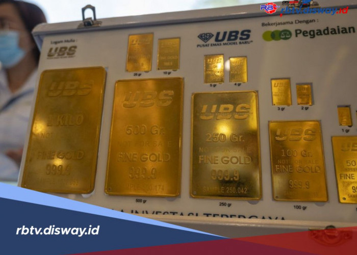 Update Harga Emas UBS Hari Ini! Naik atau Turun? Pasar Emas sedang Dipelototi