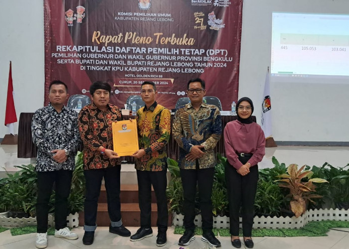 Info untuk Tim Sukses Calon, Ini Rincian Jumlah DPT di Kabupaten Rejang Lebong