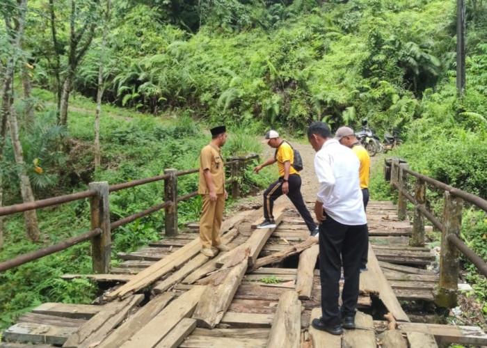 Polres Seluma Targetkan Perbaikan Swadaya Jembatan Arang Sapat-Cawang Dimulai Senin Lusa