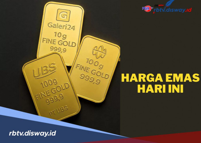 Kompak Turun, Segini Harga Emas Hari Ini untuk Antam, UBS dan Galeri 24 