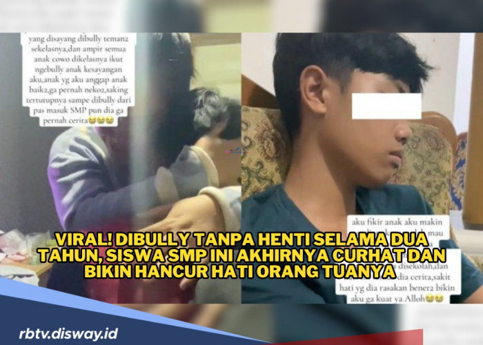 Curhatan Siswa SMP yang Dibully Selama Dua Tahun, Bikin Hancur Hati Orang Tuanya 