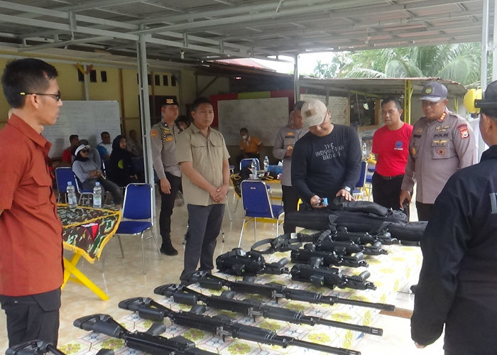 Tingkatkan Fokus Kerja, BNNP Bengkulu Laksanakan Latihan Menembak Untuk Personil