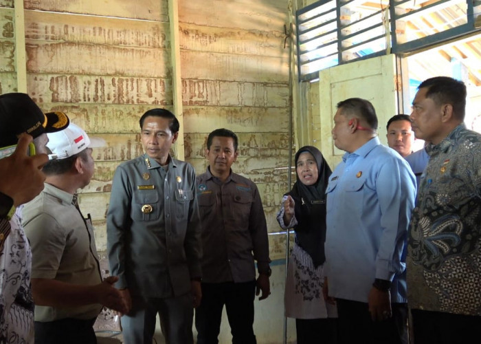 38 Sekolah di Kaur Direvitalisasi, Bupati Gusril Pausi Tandai Titik Nol di Muara Sahung