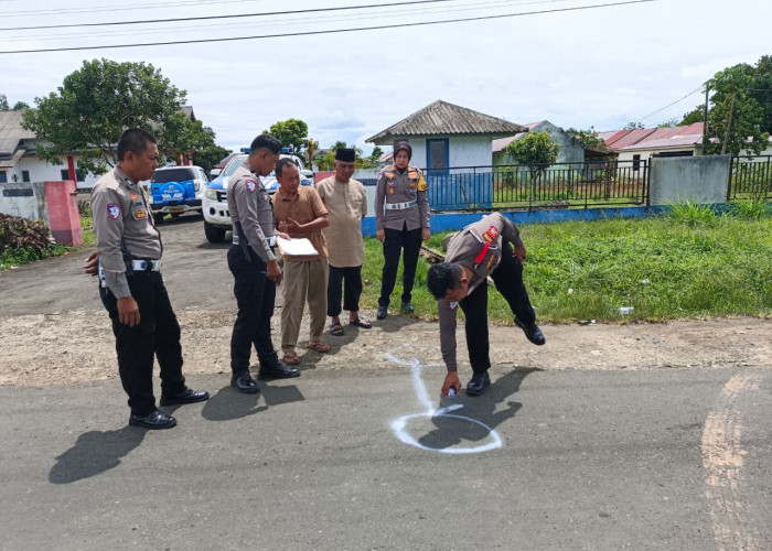 Tabrakan di Depan Kantor Dishub Bengkulu Utara, Atlet Muda Tinju Tak Tertolong