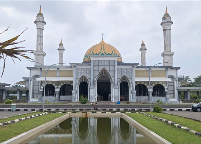 Masjid Agung Mukomuko Mulai Direhab, Anggaran Rp 900 dan Wajib Tuntas 100 Hari Kalender