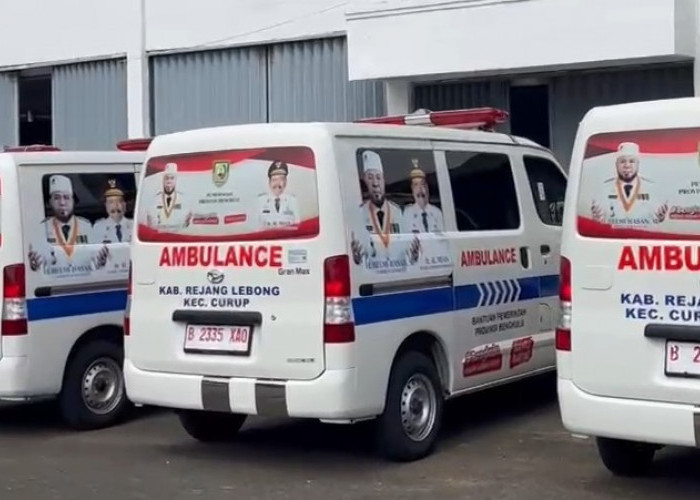 50 Unit Ambulans Gratis dari Gubernur Bengkulu Segera Tiba, Siap Disalurkan ke Desa