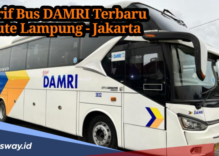 Mantap! Bus DAMRI Rute Lampung-Jakarta Meluncur, Segini Tarifnya 