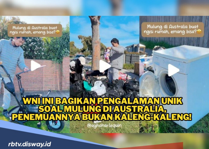 WNI Bagikan Pengalaman Unik Soal Mulung di Australia, Penemuannya Bukan Kaleng-kaleng 