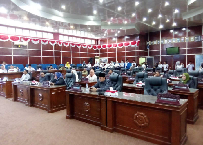 'Mungkin Dia Lelah' Rapat Paripurna Raperda Penyertaan Modal BPRS Fadhilah dan Bank Bengkulu TUNDA Lagi
