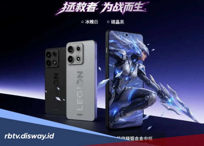 HP Lenovo Legion Y70 Kembali Hadir dengan Versi Terbaru 2026, Baterainya 8.000 mAh