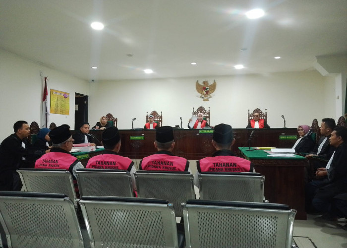 Sidang Perdana Mantan Sekda Bengkulu Tengah di Perkara Dugaan Korupsi RDTR Jilid II