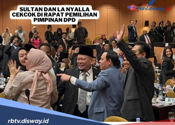 Sempat Cekcok dengan La Nyalla, Sultan B Najamudin Akhirnya Jadi Ketua DPD RI Periode 2024-2029