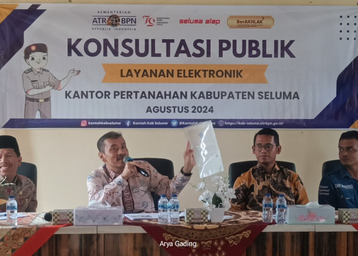 Tahun 2025 Disiapkan 1600 Persil, Kepala ATR/BPN Seluma Persilakan Kades Usulkan Program PTSL