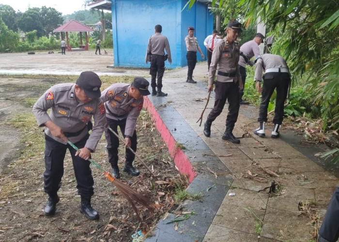 Apel Kamtibmas, Polres Seluma Temukan Bungkus Samcodin dan Kondom di Taman Wisata Kota Tais 