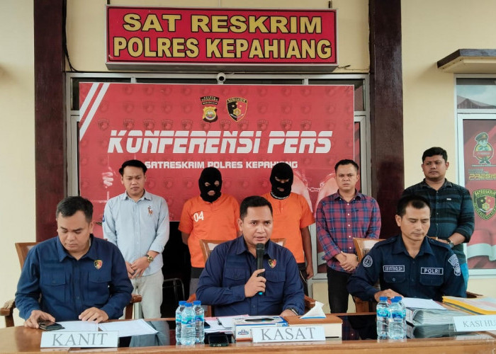 Korupsi Dana Desa, Polres Kepahiang Tahan Kades dan Bendahara Suro Bali