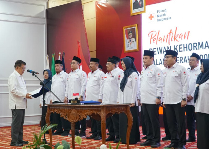 Jusuf Kalla Lantik Dewan Kehormatan dan Pengurus PMI Provinsi Bengkulu Masa Bakti 2026–2031