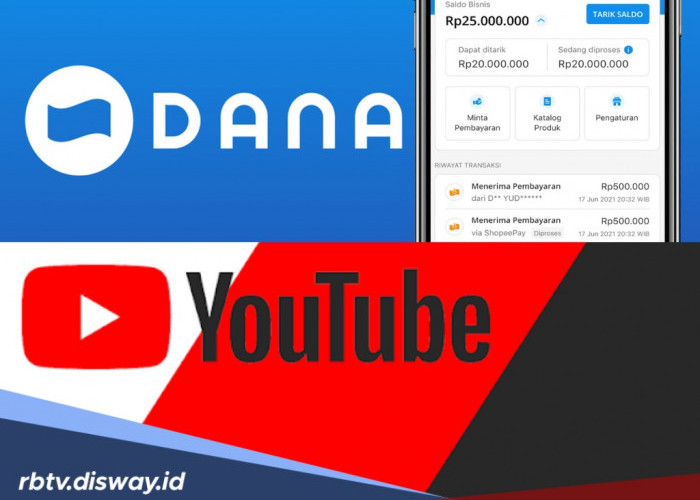 Rebahan Sambil Scroll Video YouTube Source Dibayar Saldo DANA, Mau? Begini Caranya