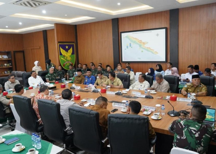 Rapat dengan Kepala Staf Kepresidenan, Walikota Bengkulu Minta Penanggulangan Banjir