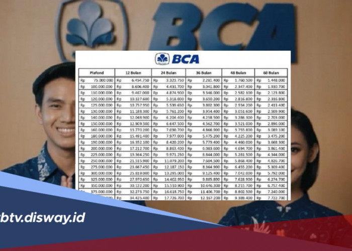 Pinjaman KUR BCA 2026: Simulasi Cicilan dan Pilihan Plafon hingga Rp500 Juta