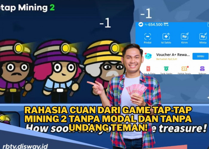 Rahasia Cuan dari Game Taptap Mining 2, Tanpa Modal dan Tanpa Undang Teman