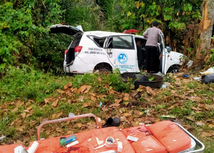 2 Meninggal Dunia, Ini Identitas 6 Korban Kecelakaan Ambulans di Bengkulu Tengah