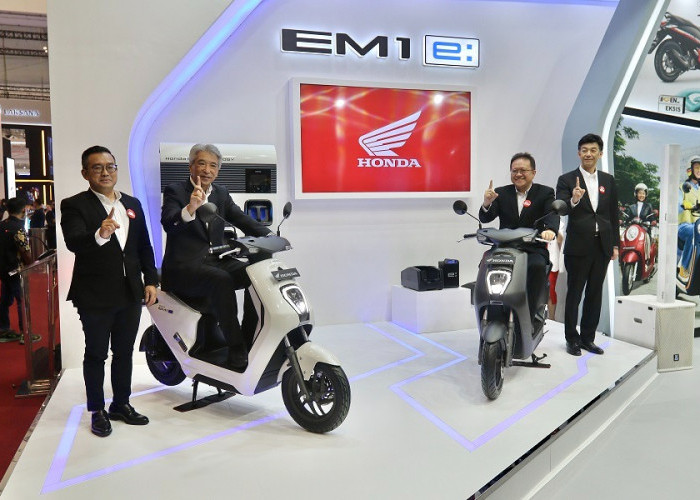 AHM Luncurkan Sepeda Motor Listrik Honda EM1 e:, Yuk Intip Harganya