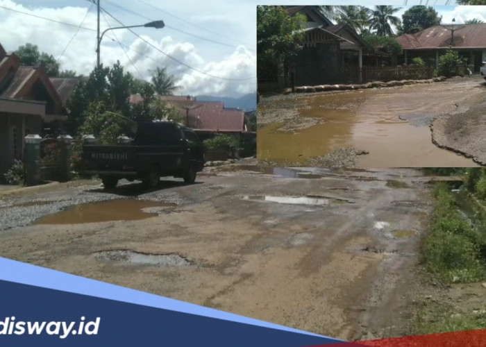 Warga Keluhkan Jalan di Desa Daneu, Lebong Atas: Banjir Kala Hujan-Berdebu Saat Panas