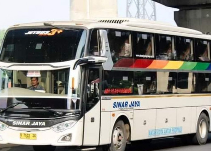 Mudik Lebaran 2026, Cek Harga Tiket Bus PO Sinar Jaya dan Rutenya 