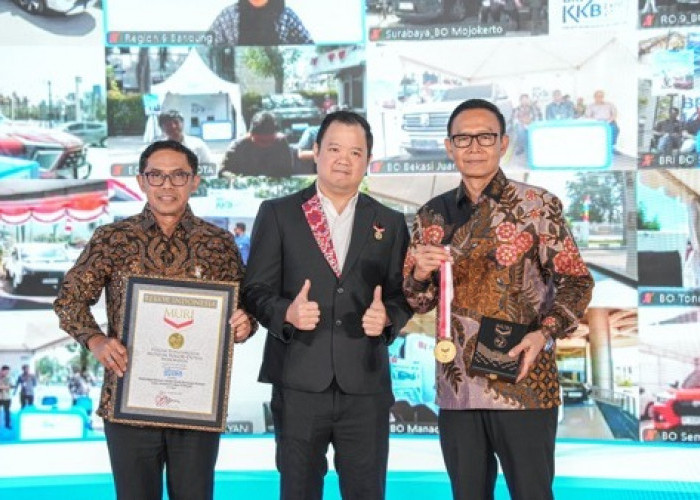 Hadir Serentak di 131 Lokasi dengan Penawaran Menarik, BRI KKB National Expo Torehkan Rekor MURI