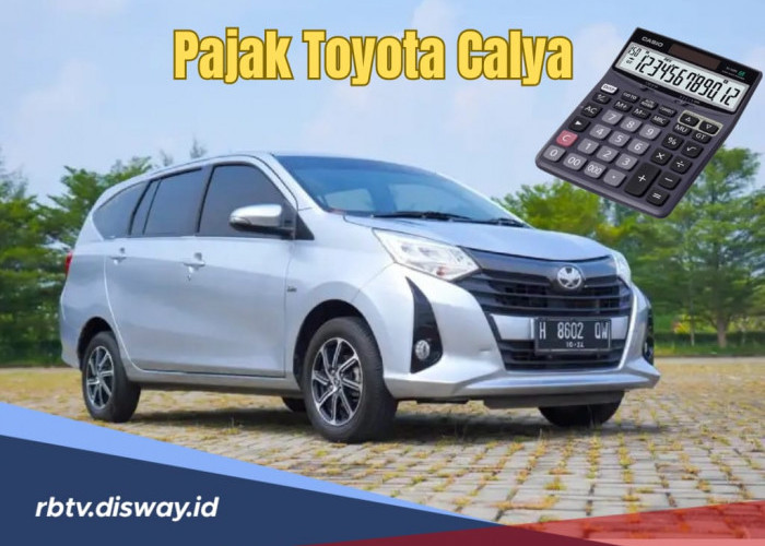 Estimasi Pajak Tahunan Toyota Calya Berdasarkan Tahun Keluaran dan Tipe