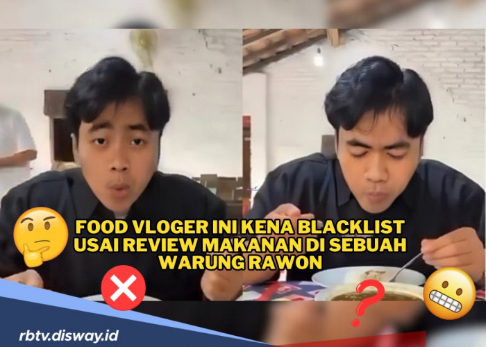 Viral Sosok Food Vloger Ini Kena Blacklist Usai Review Makanan di Sebuah Warung Rawon, Emang Ada Apa