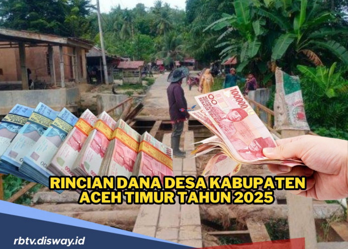 Rincian Dana Desa Kabupaten Aceh Timur Tahun 2025 di 513 Desa, Mana Desa-desa yang Mendapatkan Alokasi Dana Te