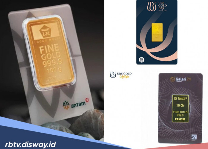 Harga Emas ANTAM, UBS dan Galeri 24 Hari Ini, Adakah Pergerakan?