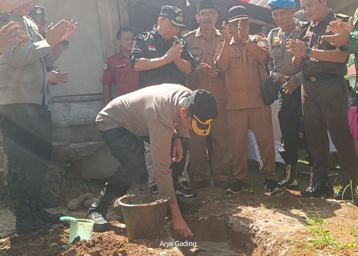 Bedah Rumah Polres Seluma, Rumah Buruh Tani di BP1 Dibangun Lebih Layak Huni