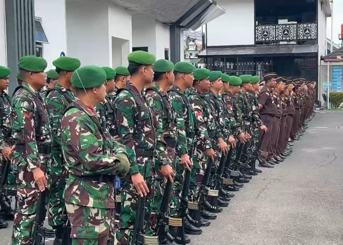 Kawal Penegakan Hukum, Korem 041 Gamas Bengkulu Mou Kejati Bengkulu