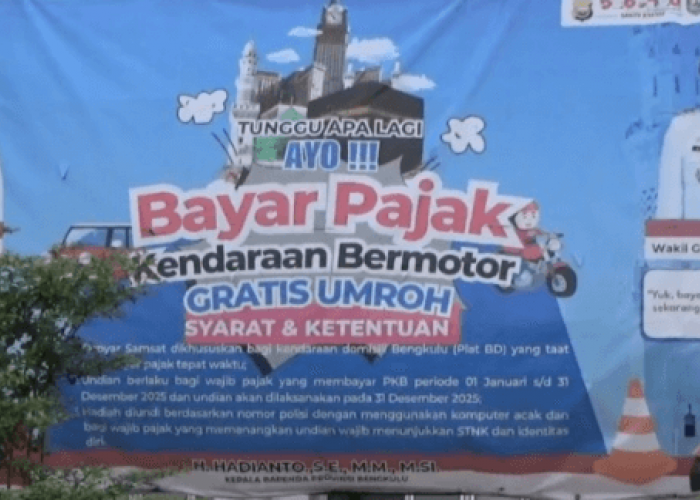 Bayar Pajak Berhadiah Umroh