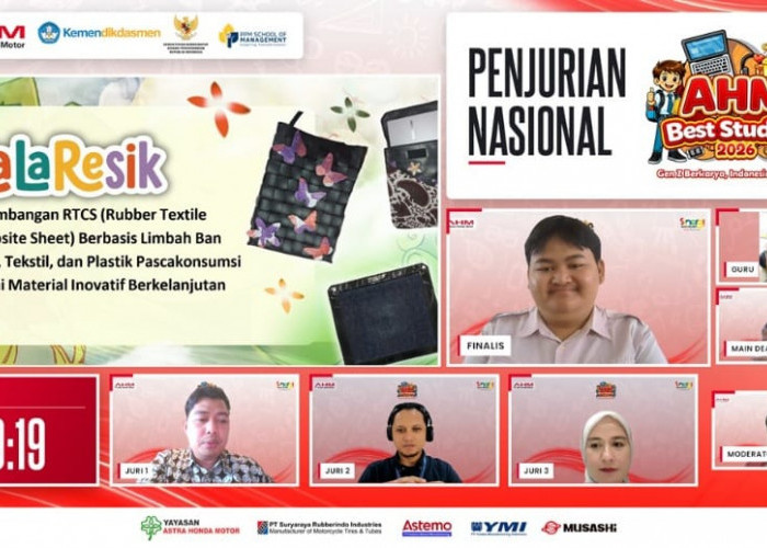 Dari Bangku Sekolah untuk Indonesia, 1.215 Pelajar Adu Inovasi di AHM Best Student 2026