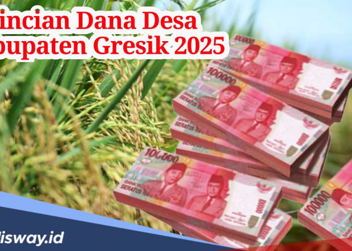 Rincian Dana Desa Kabupaten Gresik Tahun 2025, Ada Desa yang Dapat Anggaran Rp 600 Juta