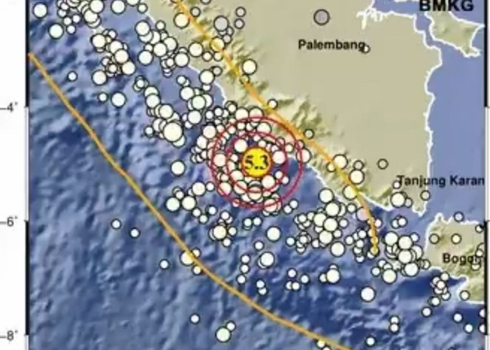 Gempa 5,3 SR Guncang Bengkulu 