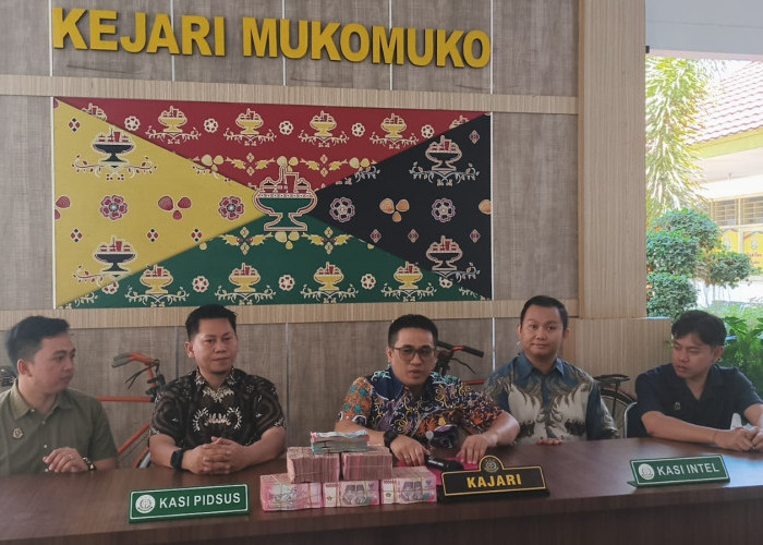 Kejari Mukomuko Terima Pengembalian Kerugian Negara Rp 518 Juta dari Kasus Korupsi PAMSIMAS 2022 