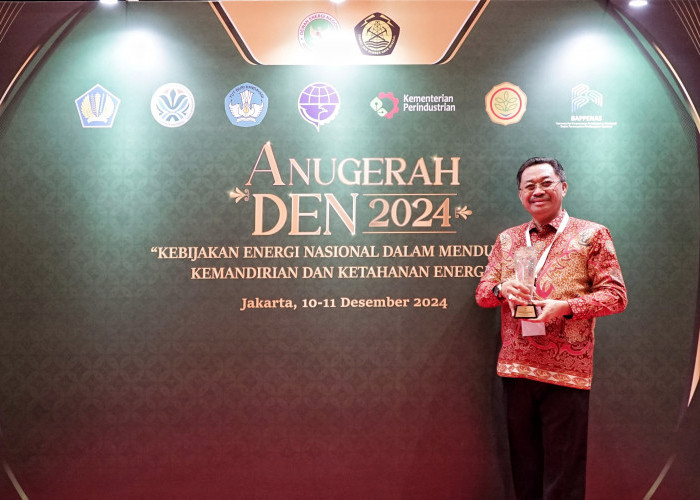 Bengkulu Juara Pertama di Ajang Anugerah DEN 2024 Kategori Energi Terbarukan