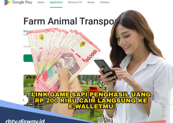 Klik Link Game Sapi Penghasil Uang Rp 200 Ribu Cair Langsung ke E-Walletmu, Spesial Hari Ini 