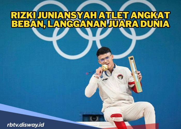 Rizki Juniansyah Atlet Angkat Beban yang Bikin Harum Nama Indonesia Ternyata Berasal dari Keluarga Lifter!