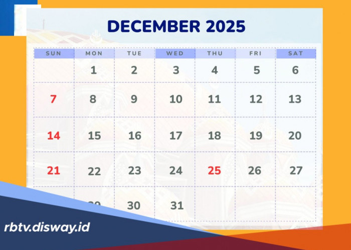 4 Hari Penting Bulan Desember 2025, Selalu Penuh Momen Spesial!