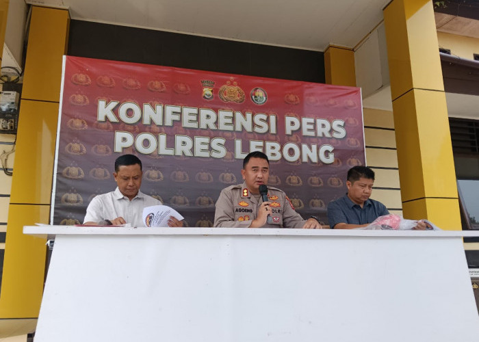 2 Terduga Pelaku Curanmor TKP Desa Tunggang Kabupaten Lebong Ditangkap Polisi
