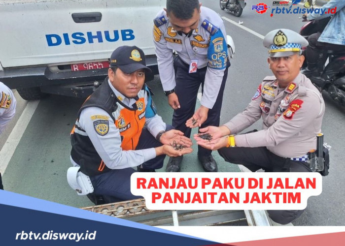 Operasi Ranjau Paku di Jaktim Sengaja Disebar Oknum, Waspada Aksi Perampokan